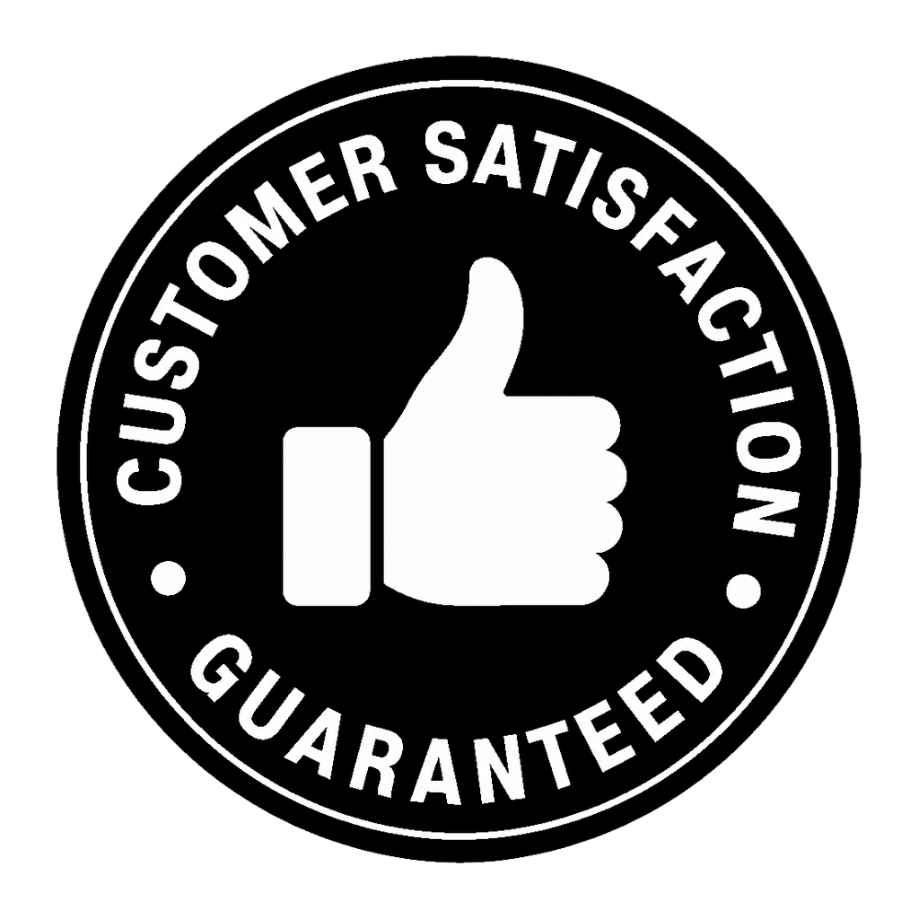 Customer Satisfaction Guaranteed badge