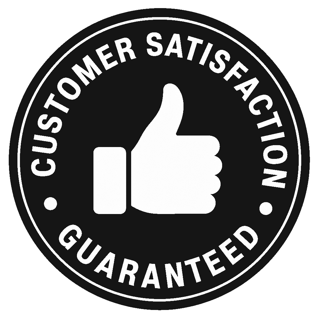 Customer Satisfaction Guaranteed badge